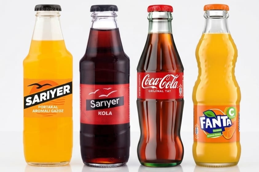 Cam Şişe Cola / Fanta